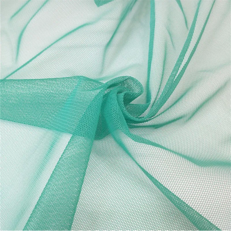 100% Polyester Hexagon Soft Tulle Fabric for Wedding Decoration