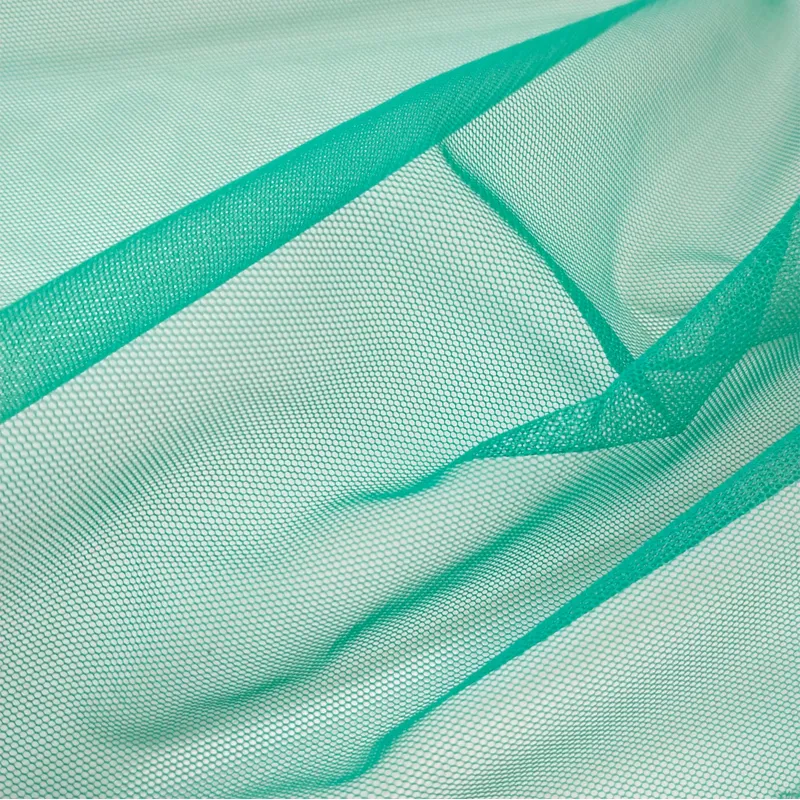100% Polyester Hexagon Soft Tulle Fabric for Wedding Decoration