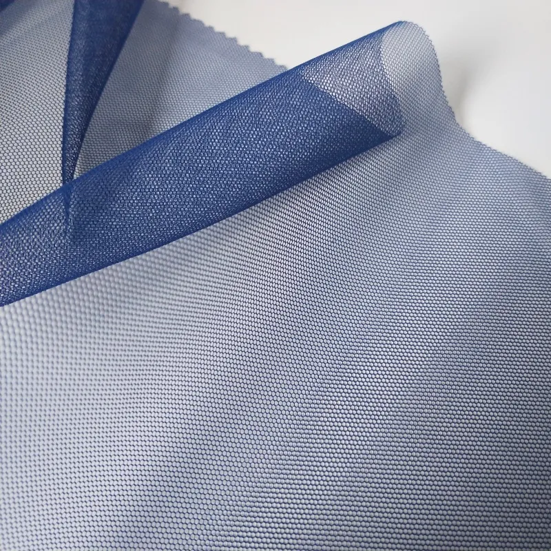 40D Soft Hexagon Polyeste Tulle Mesh Fabri for Couture and Event Decor