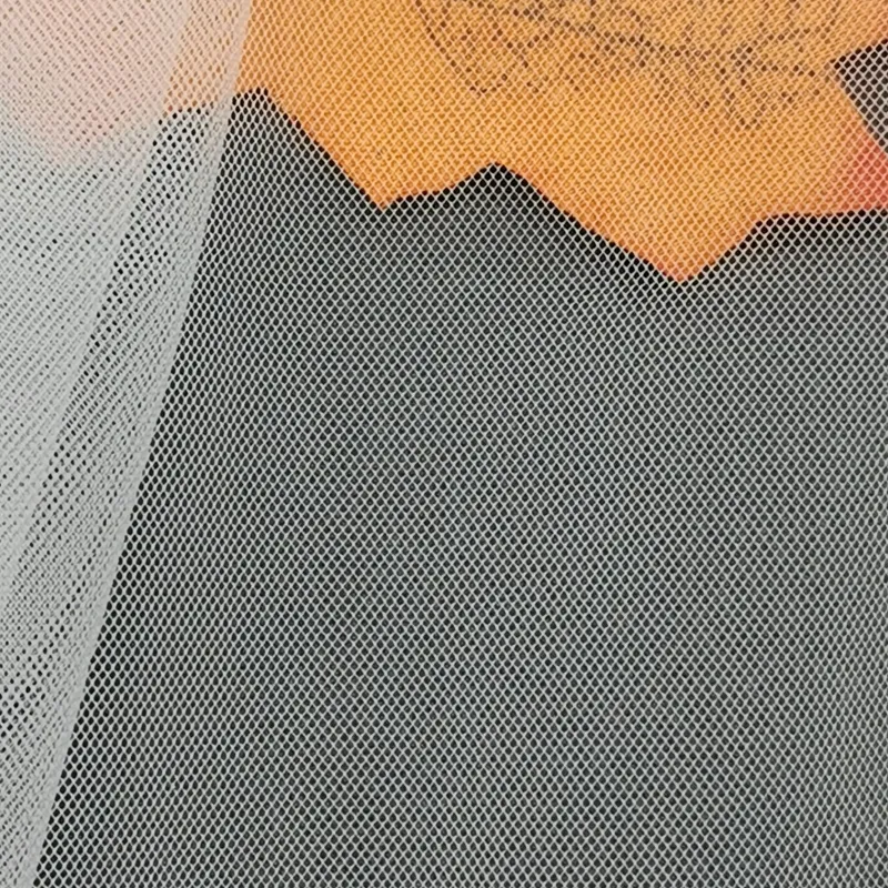 High-Quality 300cm Wide Ultra-Fine Polyester Bridal Illusion Mesh Tulle Fabric