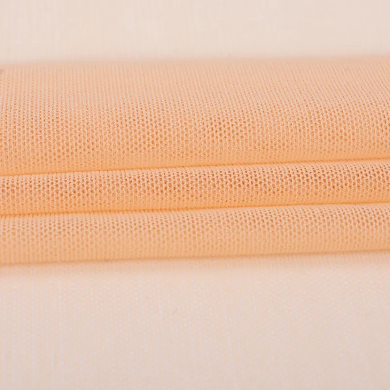 88.5% Nylon 11.5% Spandex 4-Way Stretch Power Mesh Tulle Fabric for Lingerie and Activewear