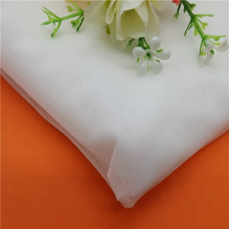 88.5% Nylon 11.5% Spandex 4-Way Stretch Power Mesh Tulle Fabric for Lingerie and Activewear