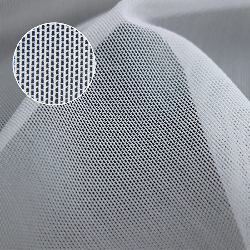 82% Nylon 18% Spandex Ultra-Soft 4-Way Stretch Tulle Mesh Fabric
