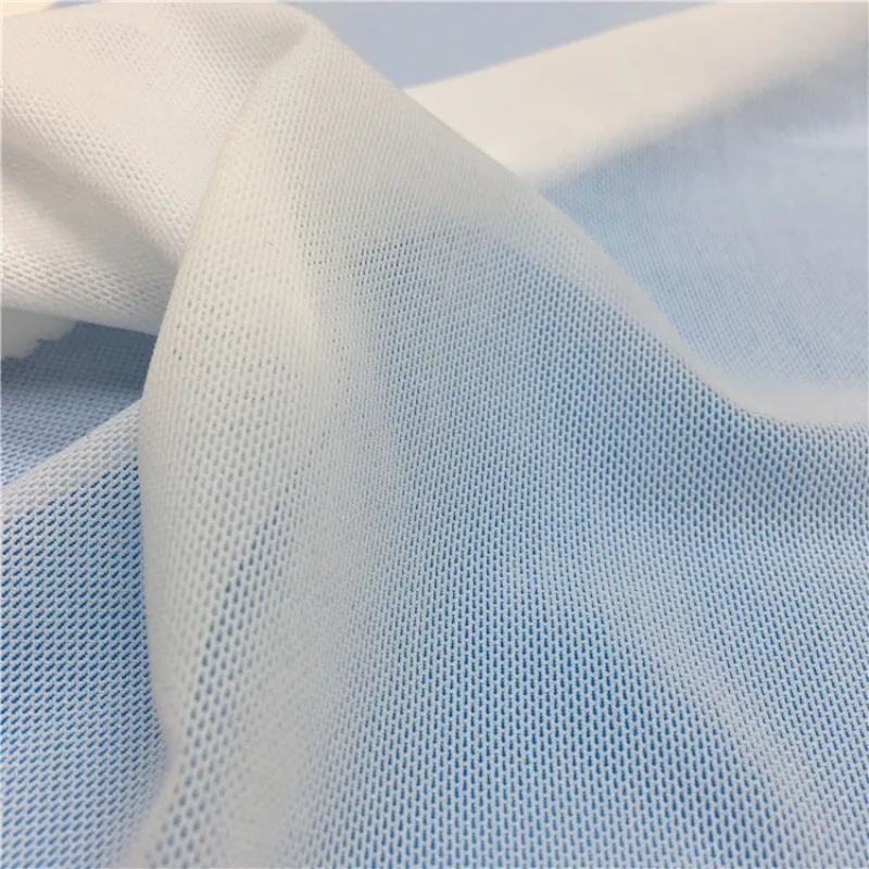 94% Nylon 6% Spandex Soft Stretchy Powernet Mesh Tulle Fabric for Lingerie