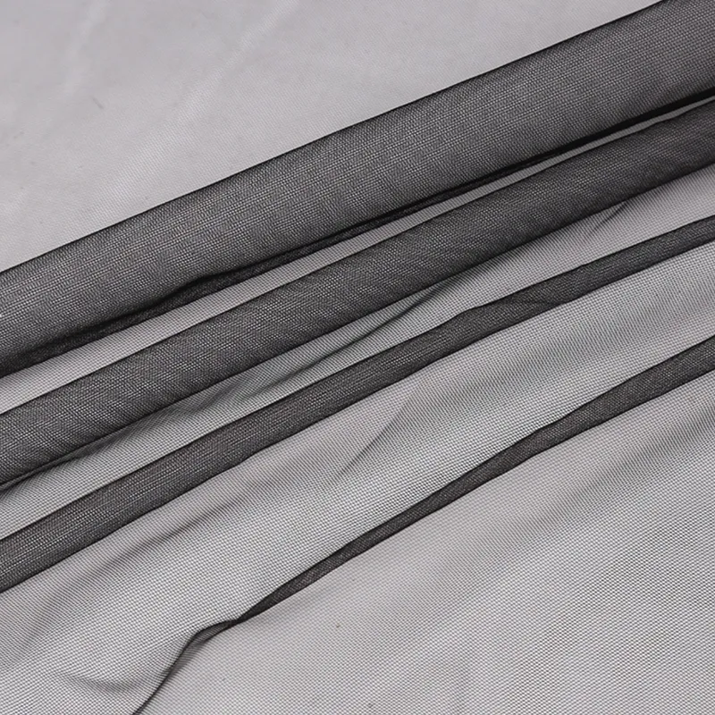 Premium 100% Nylon 20D Encrypted Swissnet Tulle Fabric for Bridal Dress