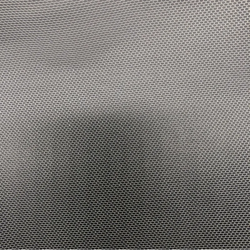 Ultra Lightweight 100% Nylon Soft Hexagonal Raschel Silk Tulle Fabric