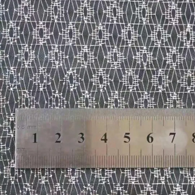 Shiny Metallic Spider web Mesh Tulle Fabric For Halloween costumes