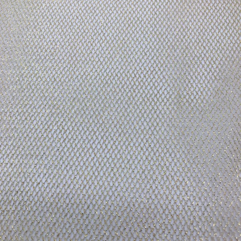 Light-weight Luxurious Metallic Tulle Fabric