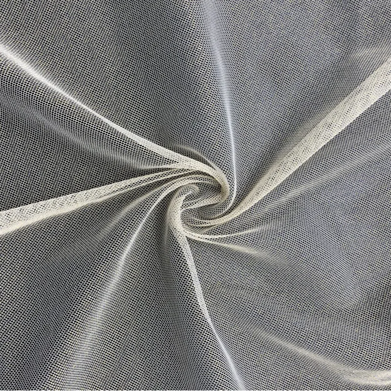 Shimmering Sparkle 95% Nylon 5% Metallic Raschel Knitted Mesh Tulle Fabric for Evening Wear