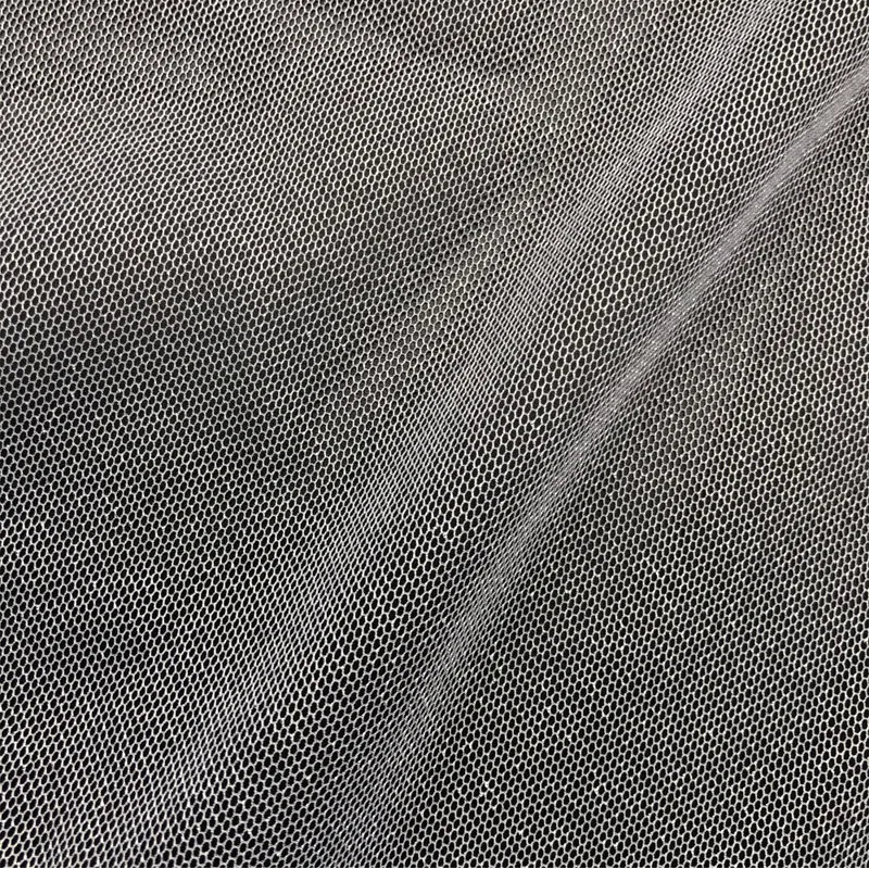 Shimmering Sparkle 95% Nylon 5% Metallic Raschel Knitted Mesh Tulle Fabric for Evening Wear