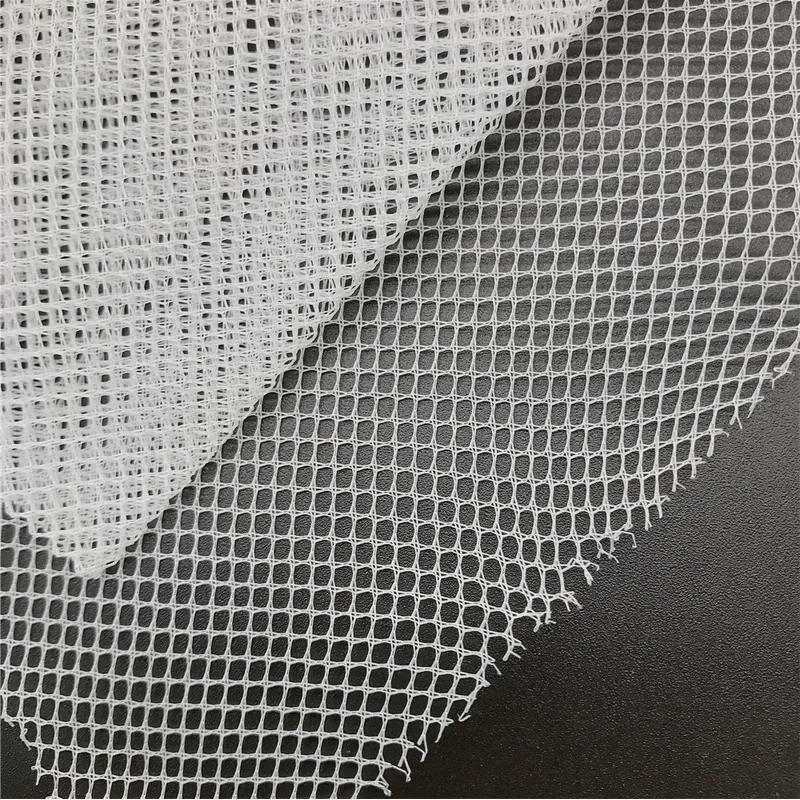 100% Polyester Stiff Cancan Net Super Hard Mesh Tulle Fabric for Crinoline