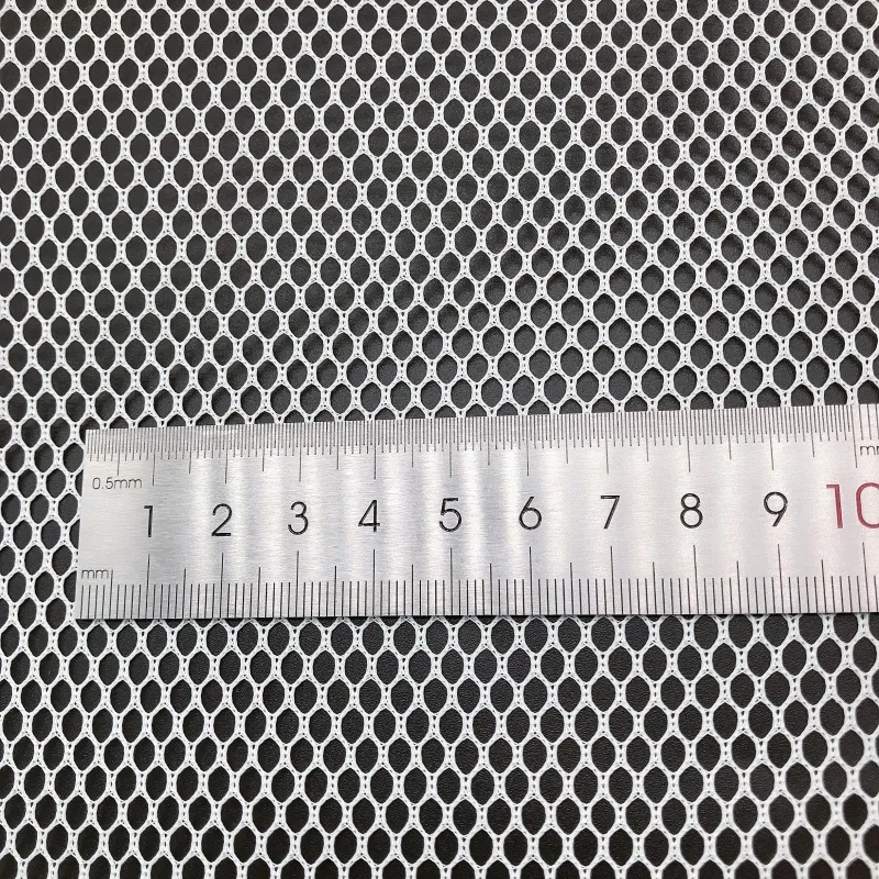 100% Polyester Durable Hexagon Stiff Hard Mesh Net Fabric