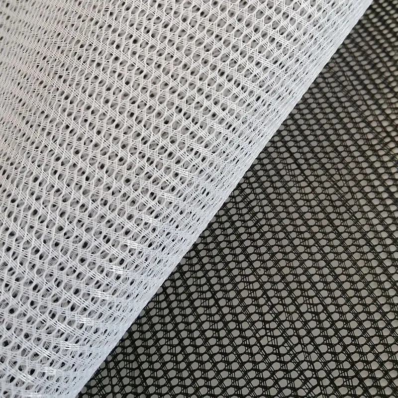 100% Polyester Stiff Hard Mesh Fabric for Hats Caps