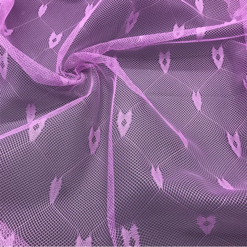 Breathable retro Jacquard Mosquito Netting Fabric for Bed Canopies, Baby Cribs & Fashion Overlays