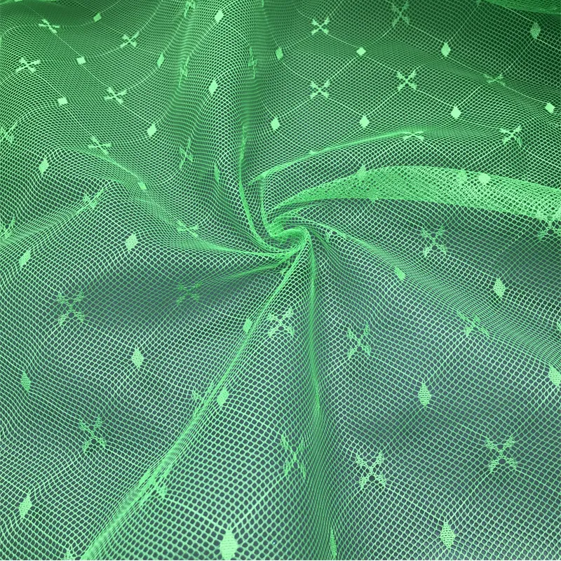 Breathable retro Jacquard Mosquito Netting Fabric for Bed Canopies, Baby Cribs & Fashion Overlays