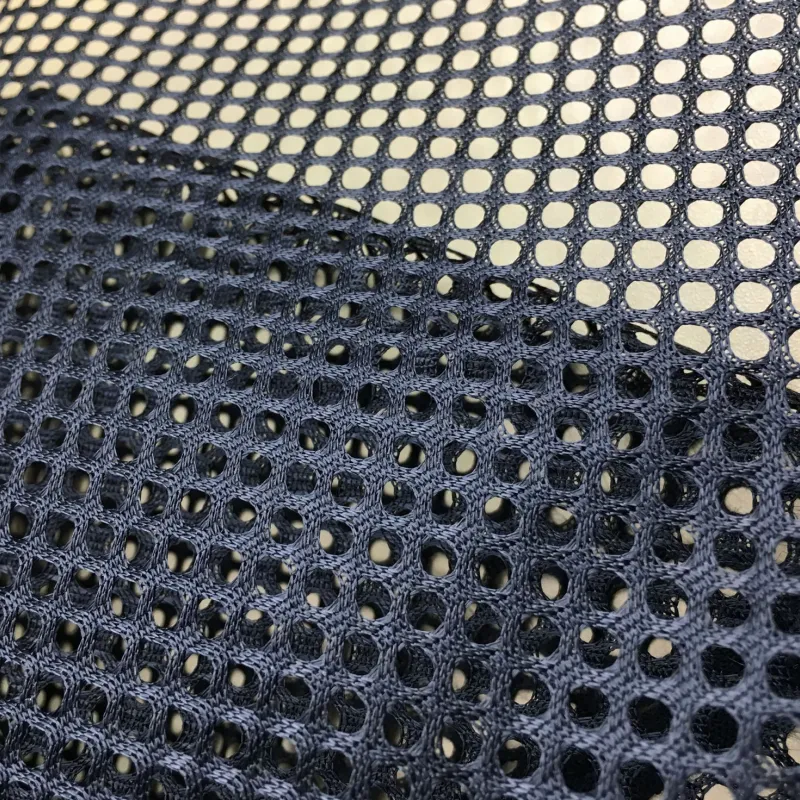 100% Polyester Breathable Heavy-Duty Circular Eyelet Warp Knitting Mesh Fabric