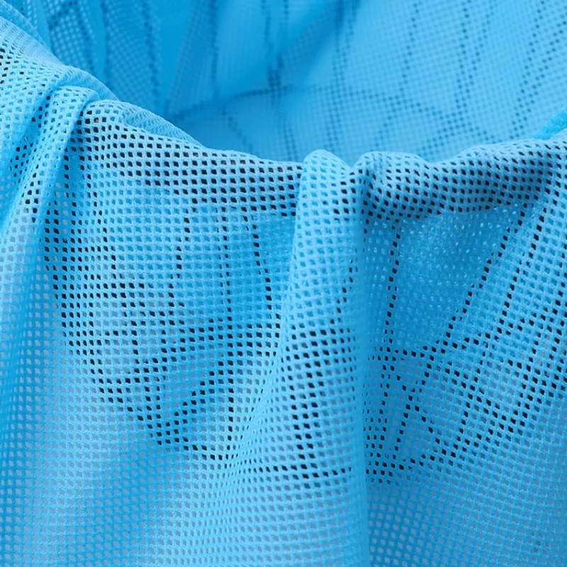 DTY Polyester Breathable Ssquare Knit Diamond Mesh For Sportswear, Lining & Laundry Bags