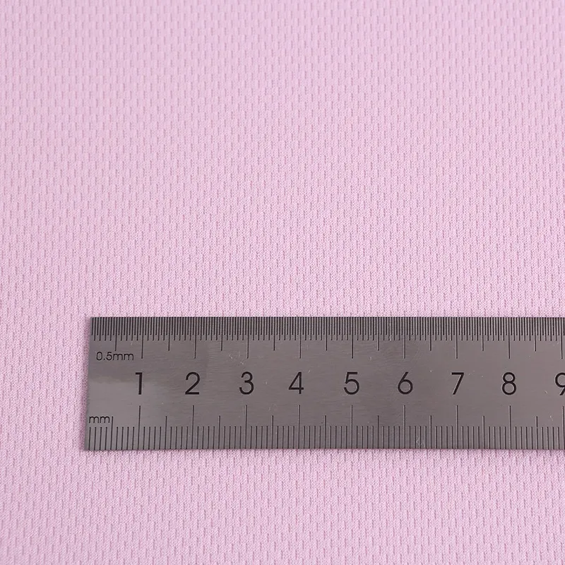 Breathable Moisture-wicking 100% Polyester Birdeye Mesh Fabric for Sportswear