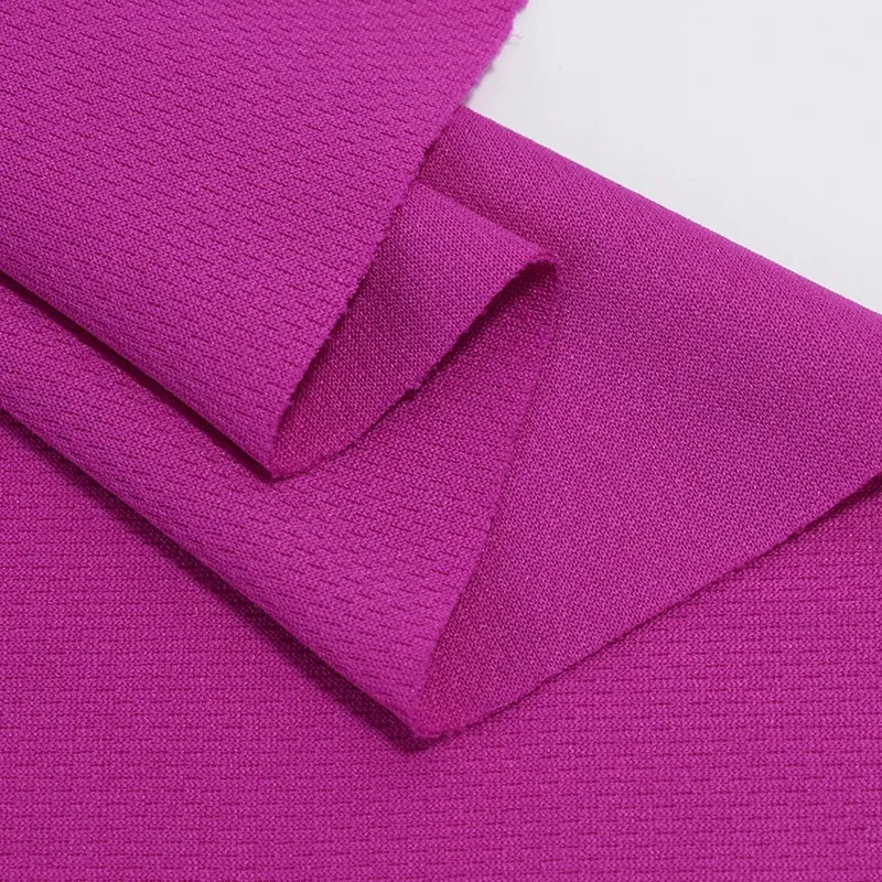 Breathable Moisture-wicking 100% Polyester Birdeye Mesh Fabric for Sportswear