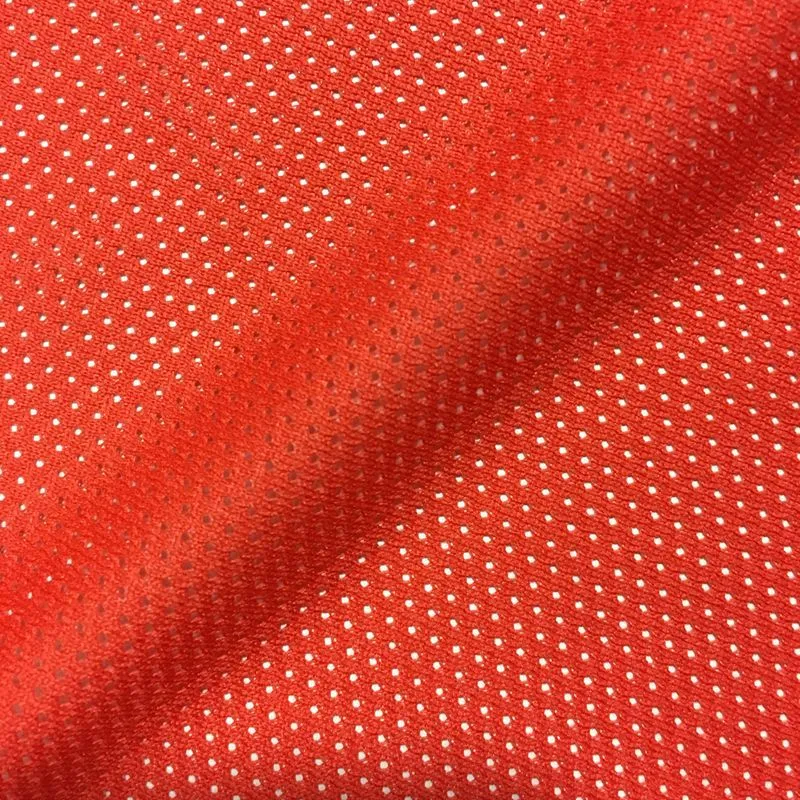 Soft Breathable DTY Polyester Micro Mesh Athletic Netting Fabric