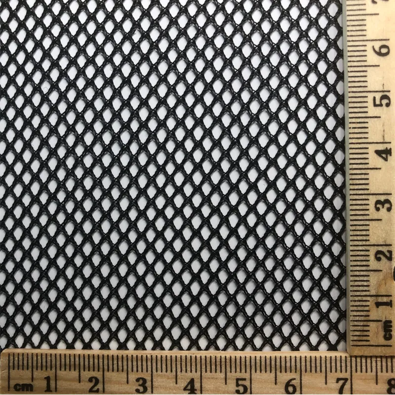 Durable 100% Polyester Diamond Mesh Netting Fabric For Backpacks