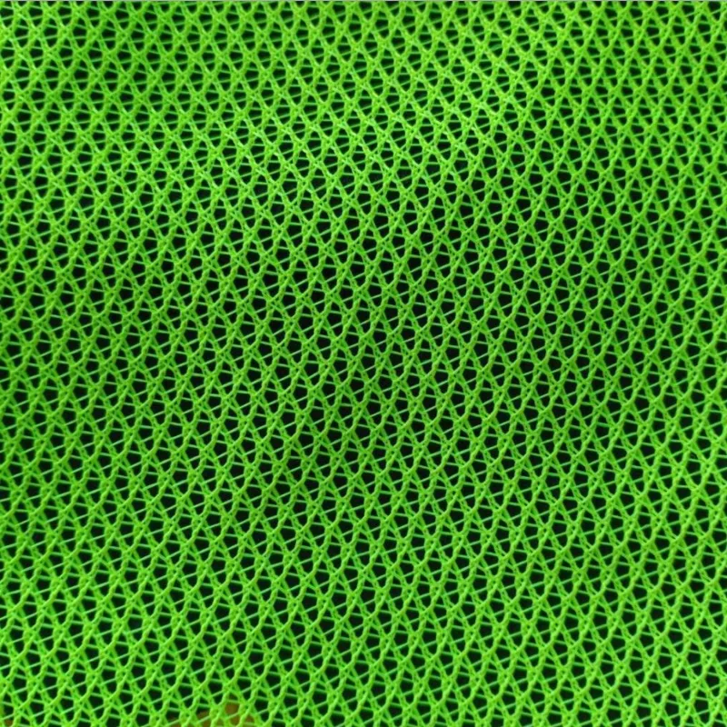 100% Polyester High Visibility Mesh Fabric For Safety Vest
