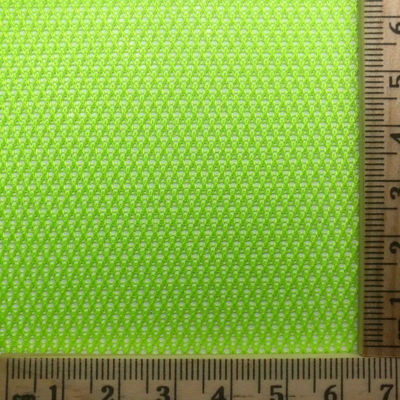 100% Polyester High Visibility Mesh Fabric For Safety Vest