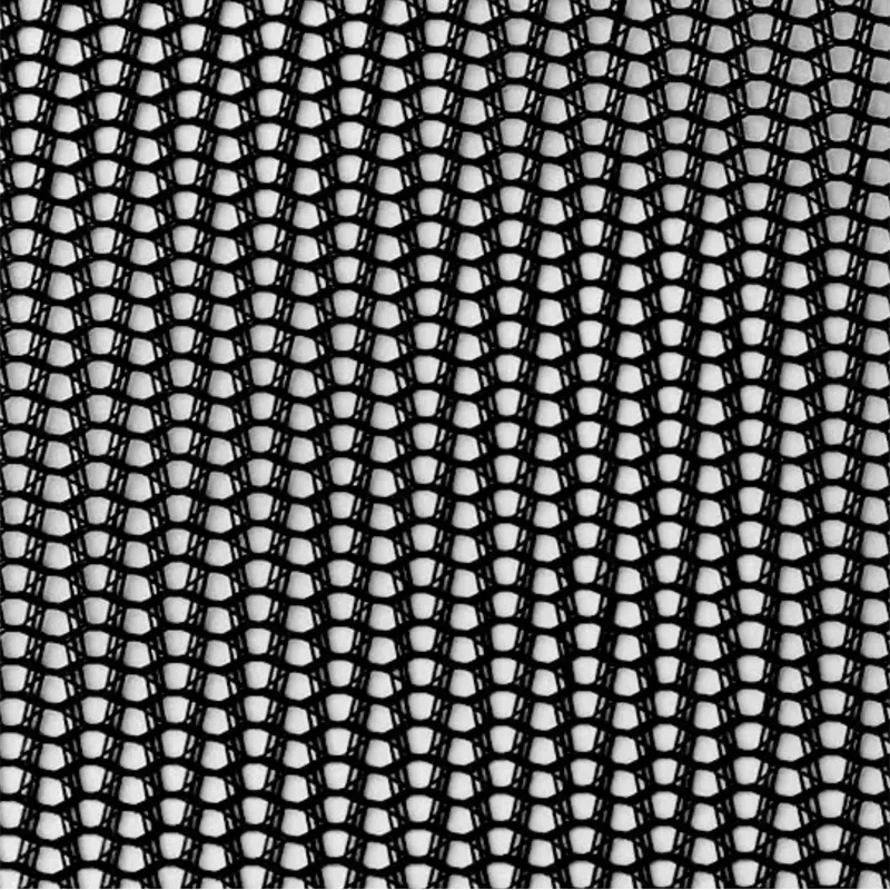 Durable 100% Polyester Stiff Hand-feeling Mesh Fabric for Trucker Hats