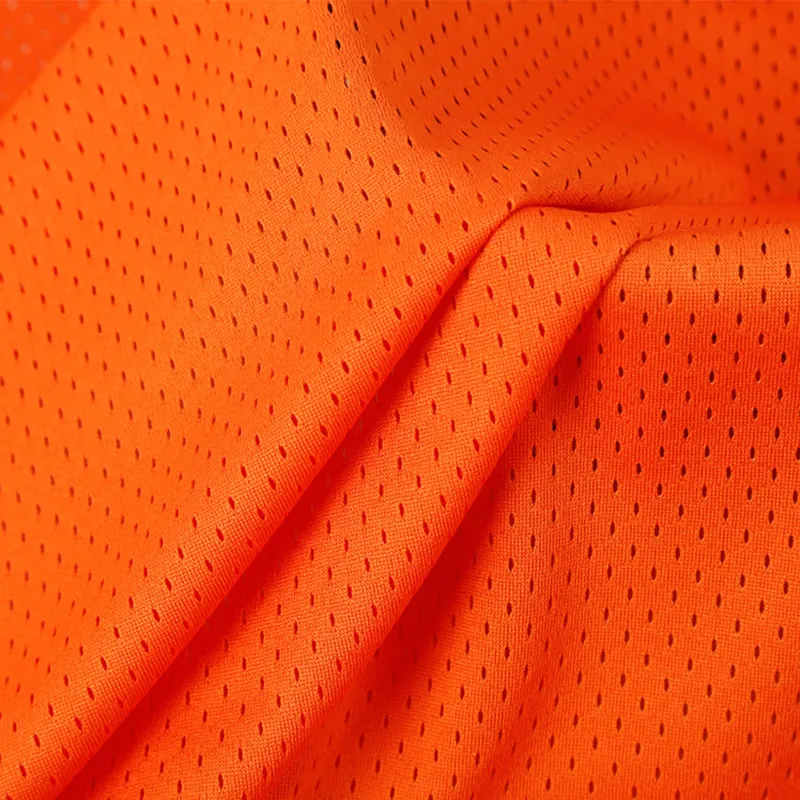 100% Polyester Breathable Jersey Mesh Fabric for Activewear