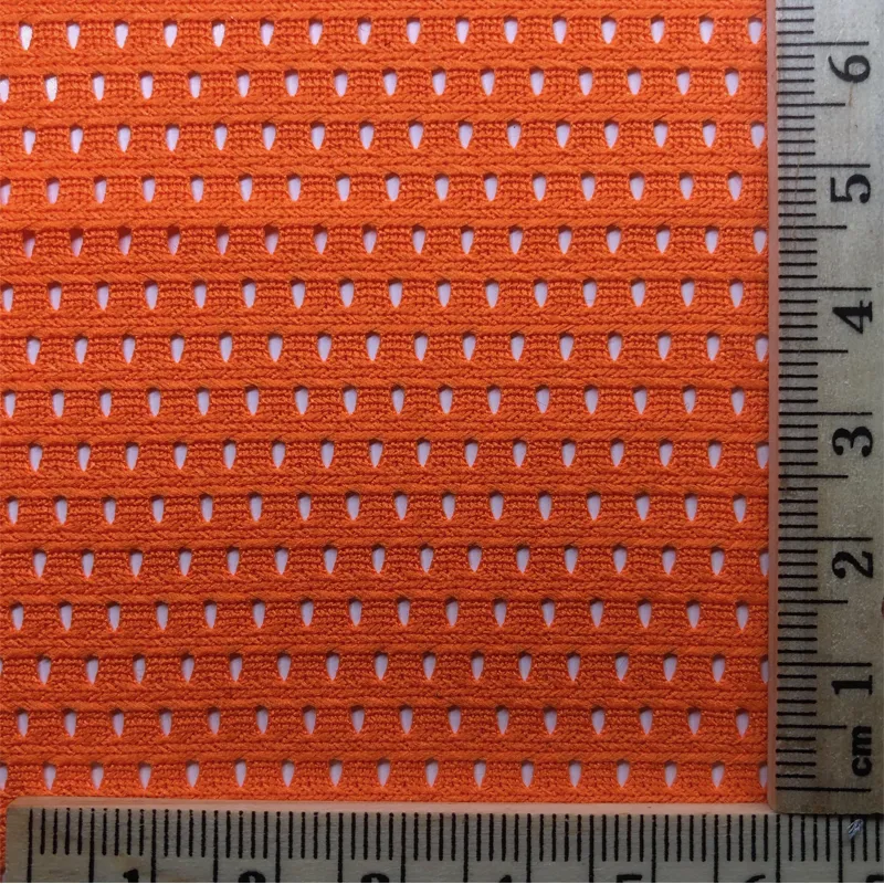 100% Polyester Breathable Jersey Mesh Fabric for Activewear