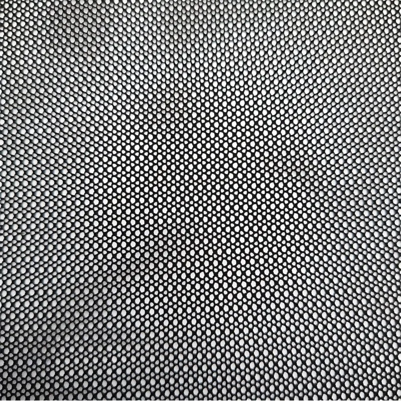 95% Polyester 5% Spandex Circular Hole Mesh Fabric for Lining & Activewear