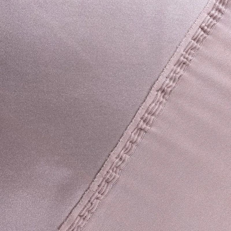90% Nylon 10% Spandex Soft Shimmer 4-Way Stretch Satin Net Fabric for Lingerie, Waitsbands