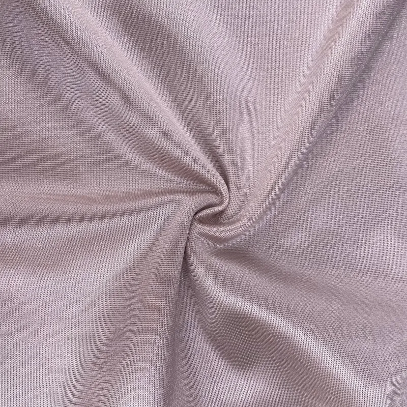 90% Nylon 10% Spandex Soft Shimmer 4-Way Stretch Satin Net Fabric for Lingerie, Waitsbands