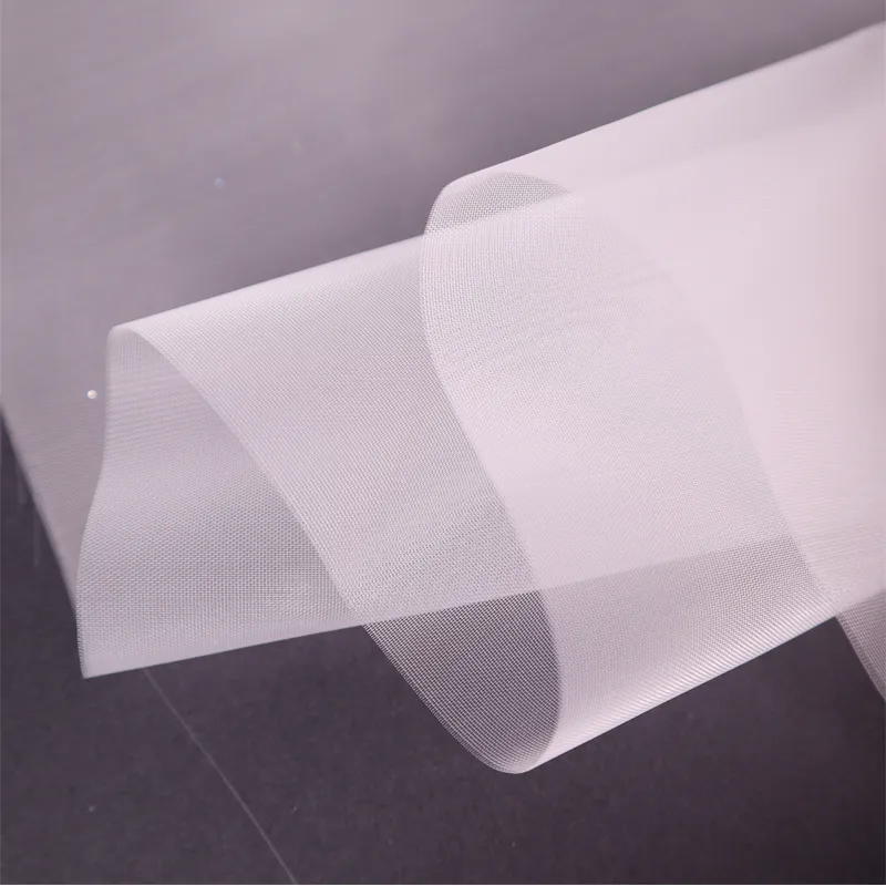 High Density Lightweight 100% Nylon Mesh Crinlone Fabric