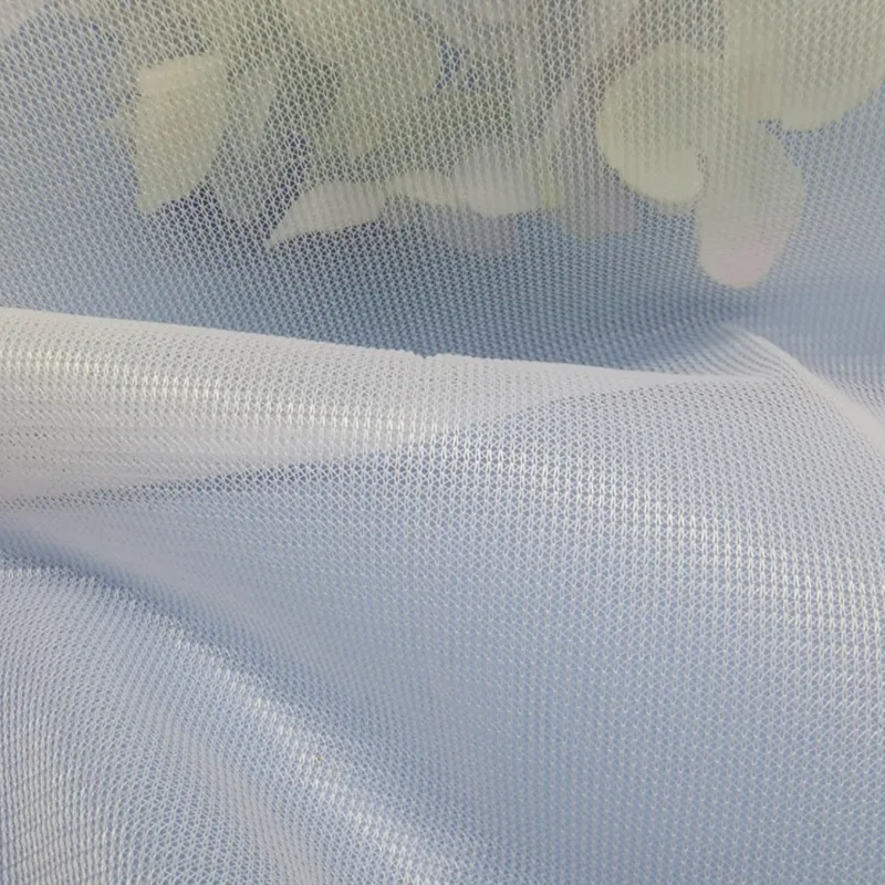 100% Polyester Warp Knitted Tricot Fabric High Abrasion Resistance Substrates Textile For Bonding And Lamination