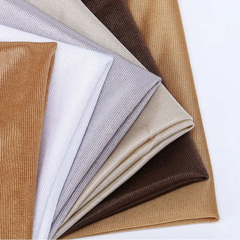 50D 100% Polyester Shiny Smooth Tricot Fabric For Lining And Apparel