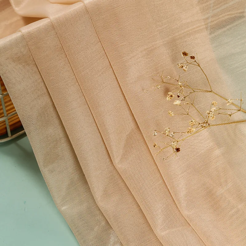20D 100% Nylon Tricot Tulle Fabric 43gsm Soft Stabilized Mesh for Corset Tops, Lingerie & Bridal Wear