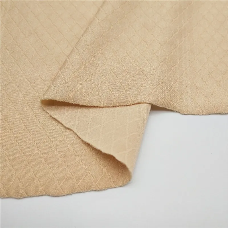 Shiny Nylon Spandex Fish Scale Pattern 4-Way Stretch Tricot Fabric For Swimwear And Activewear