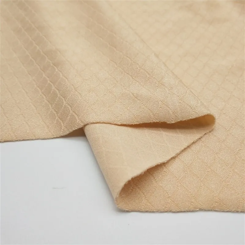 Shiny Nylon Spandex Fish Scale Pattern 4-Way Stretch Tricot Fabric For Swimwear And Activewear