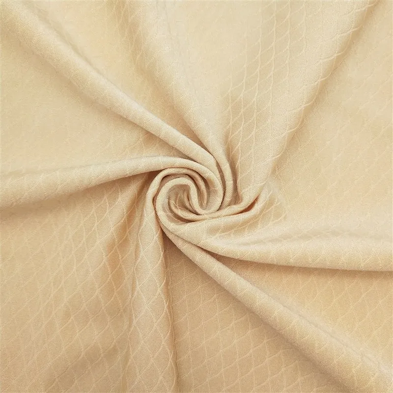 Shiny Nylon Spandex Fish Scale Pattern 4-Way Stretch Tricot Fabric For Swimwear And Activewear