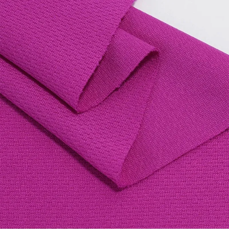 100% Recycled Polyester Breathable Birdeye Mesh Knit Fabric For Sports Jerseys