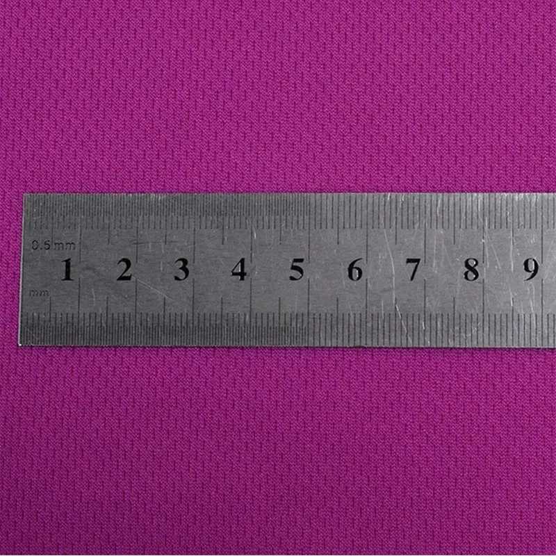 100% Recycled Polyester Breathable Birdeye Mesh Knit Fabric For Sports Jerseys