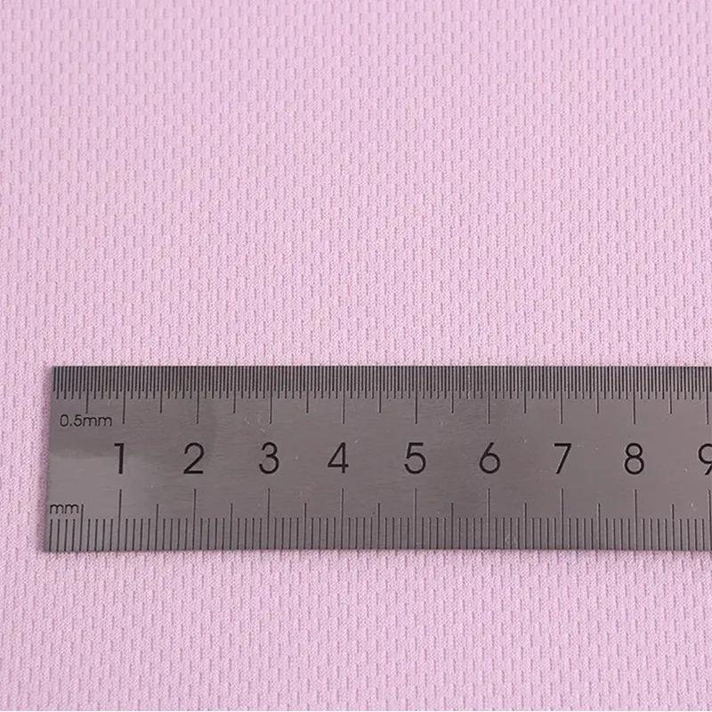100% Recycled Polyester Breathable Birdeye Mesh Knit Fabric For Sports Jerseys