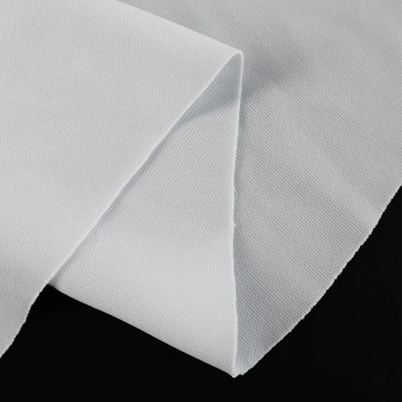 100% Polyester Heavyweight Double Interlock Knit Fabric Sublimation Printing