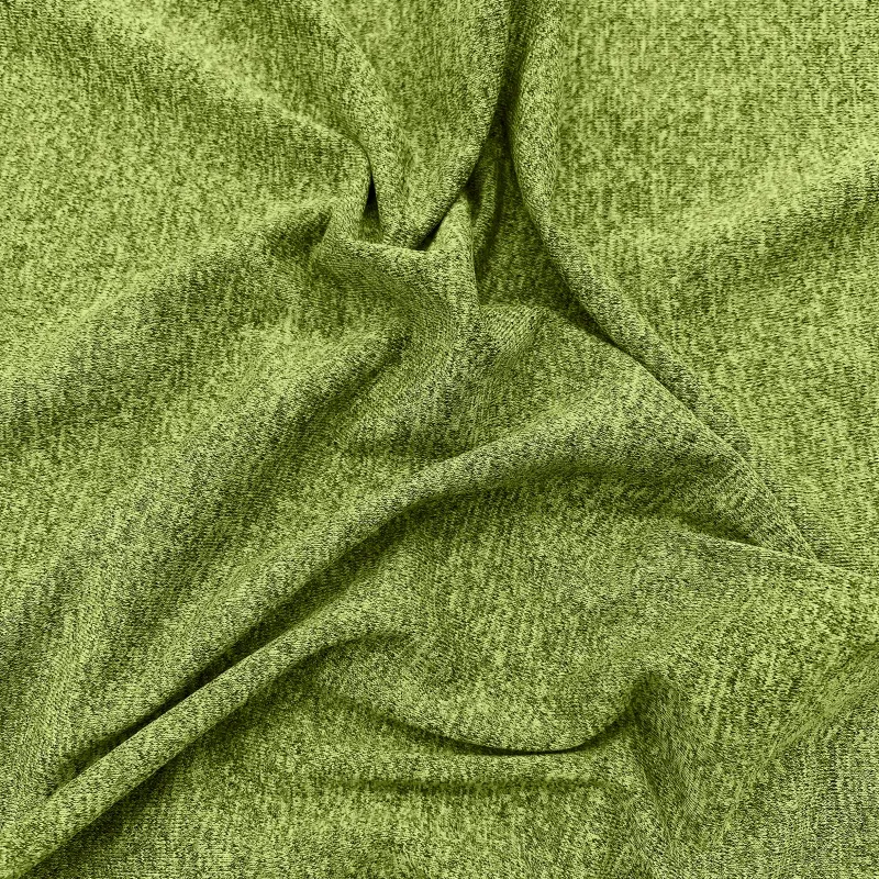 180GSM Elastane Moisture Wicking Polyester Two-Tone Cationic 4-Way Stretch Single Jersey Fabric For Sports T-Shirts