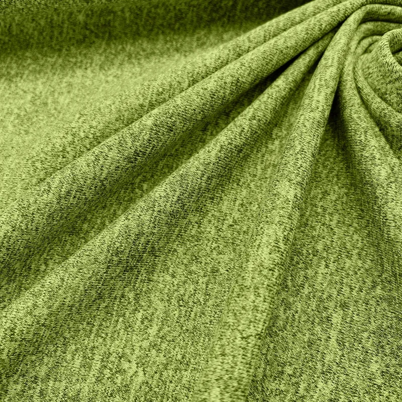 180GSM Elastane Moisture Wicking Polyester Two-Tone Cationic 4-Way Stretch Single Jersey Fabric For Sports T-Shirts