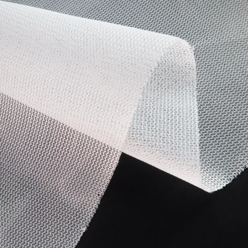 210cm Wide Durable 100% Polyester Textured Wavy Tricot Fabric Sublimation Printing For Foam Bonding
