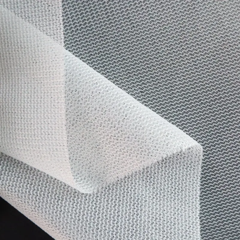 210cm Wide Durable 100% Polyester Textured Wavy Tricot Fabric Sublimation Printing For Foam Bonding
