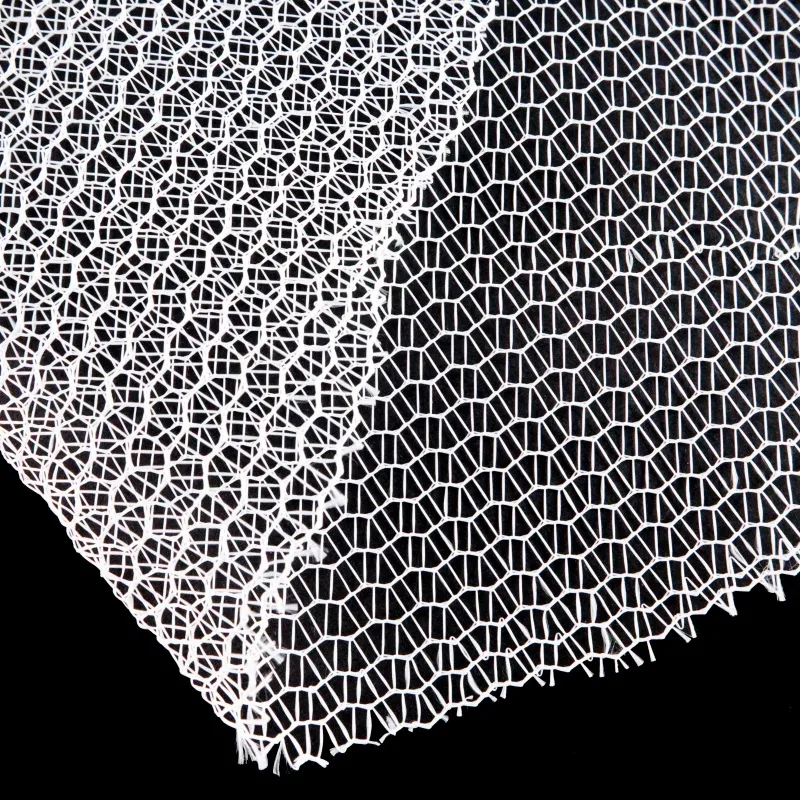30gsm Flexible Foam Coating 100% Polyester Lightweight Warp Knitted Mesh Fabric Base Cloth