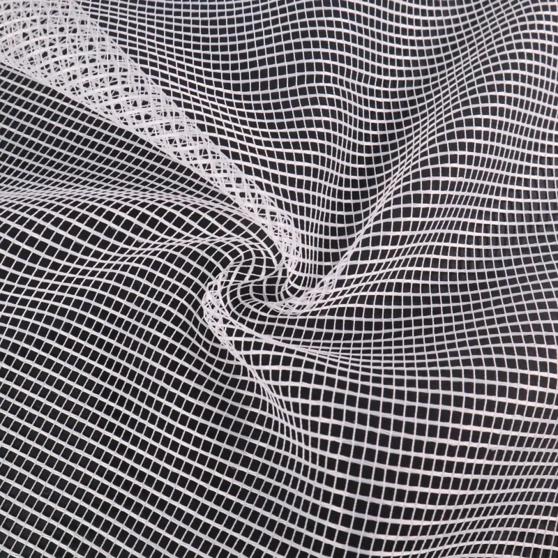 Lightweight Polyester Square Anti-Cracking Wall Crack Repair Mesh Fabric For Wall Repair